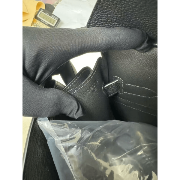 Hermes HAC Birkin 50 Voyager Black Togo leather Palladium Hardware