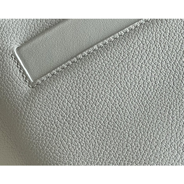 Hermes Kelly Mini Lizard Ombre (1B) Gold Hardware White