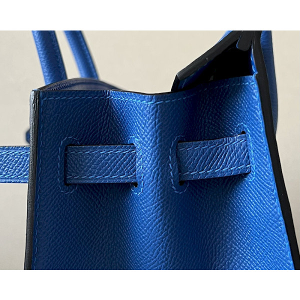 Hermes Birkin 25 Epsom Blue France(71) Gold Hardware Sellier