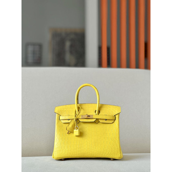 Hermes Kelly Pochette Swift (5P) Palladium Hardware Yellow