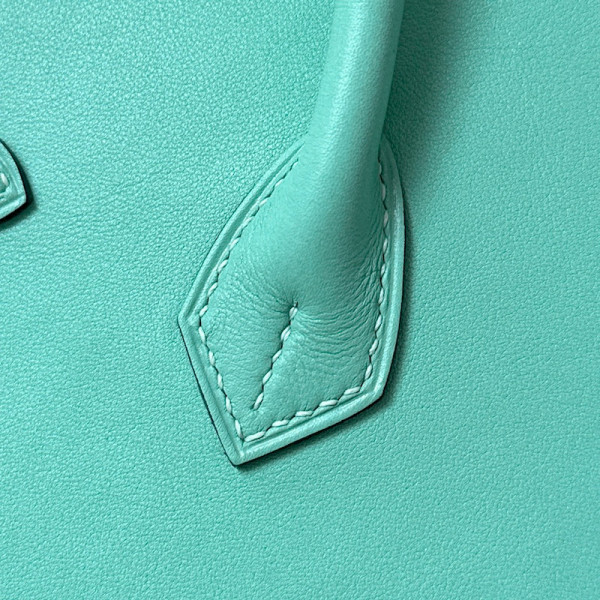Hermes Birkin 25 Swift Mint Green Atoll(3P) Gold Hardware