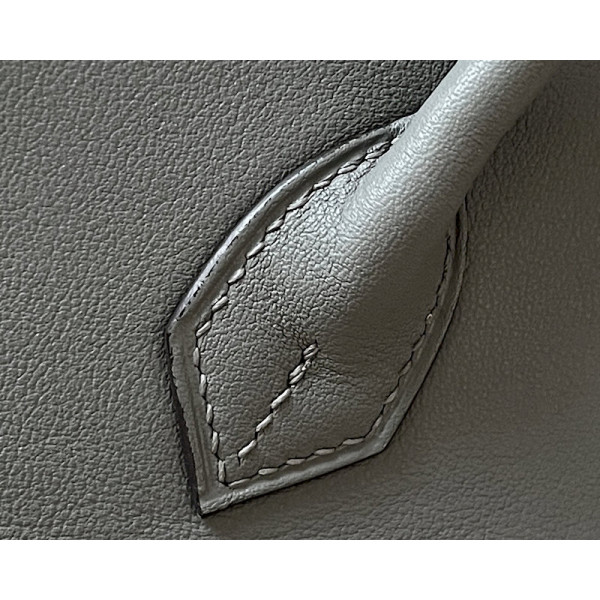 Hermes Birkin 25 Swift Gris Meyer(0L) Gold Hardware Dark Grey