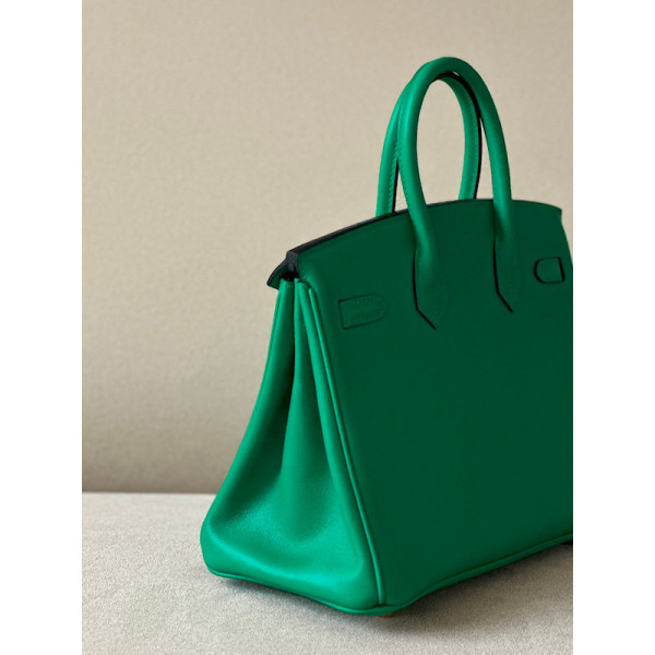 Hermes Birkin 25 Swift Menthe (6W) Gold Hardware Green