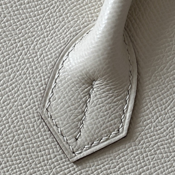 Hermes Birkin 30 Epsom Craie(10) Gold Hardware White