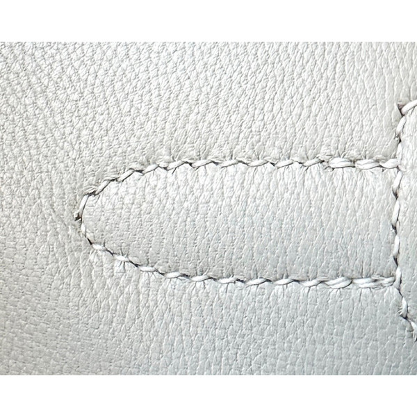 Hermes Birkin 30 Epsom Craie(10) Gold Hardware Sellier White