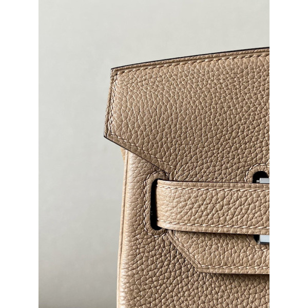 Hermes Birkin 30 Togo Chai(0M) Palladium Hardware Dark Beige