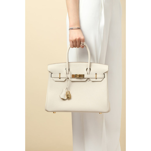 Hermes Kelly Pochette Swift Nior (89) Palladium Hardware Beige