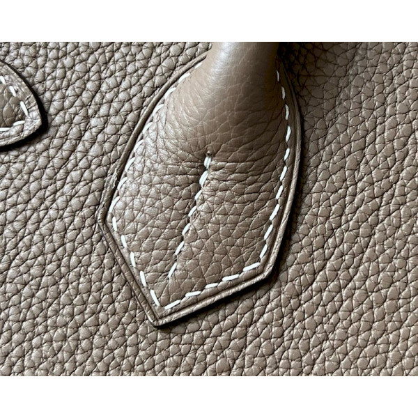 Hermes Birkin 30 Togo Etoupe(18) Palladium Hardware Dark Beige