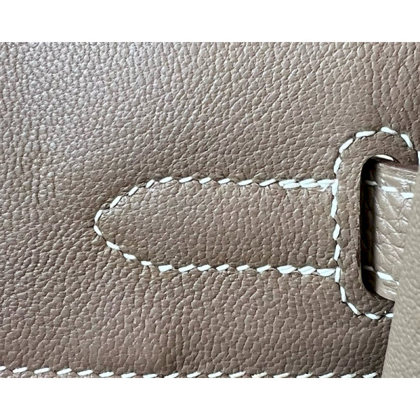 Hermes Birkin 30 Togo Etoupe(18) Palladium Hardware Dark Beige
