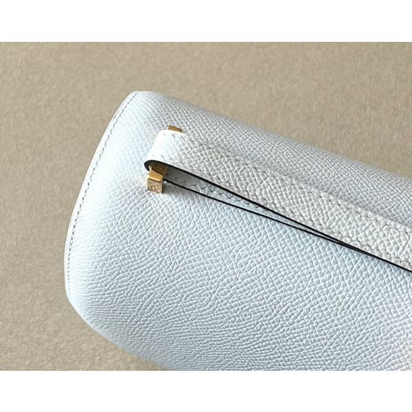 Hermes Constance 19 Epsom Anemone(P9) Gold Hardware Light Blue