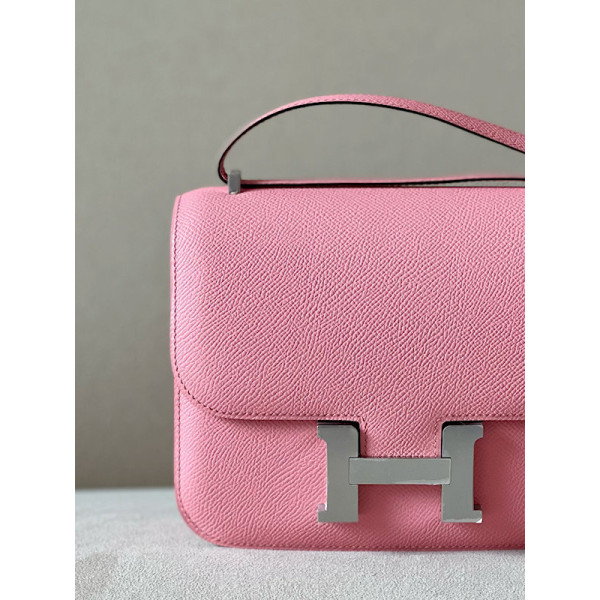 Hermes Constance 19 Epsom My konos(7Q) Gold Hardware Pink
