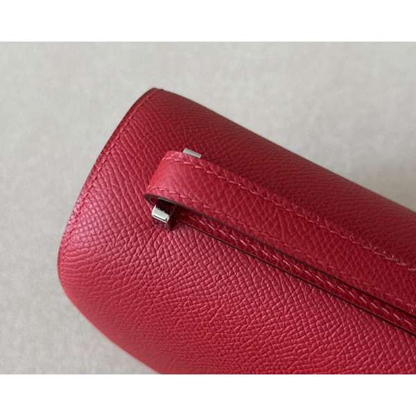 Hermes Constance 19 Epsom (5P) Gold Hardware Red