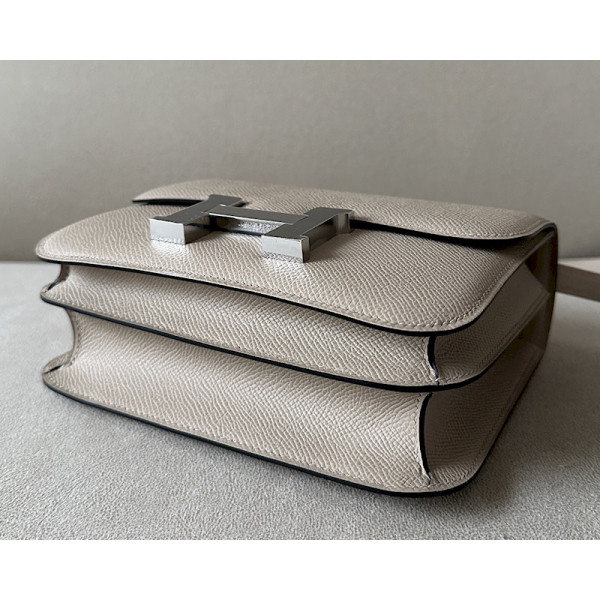 Hermes Constance 19 Epsom Rose Sakura 3Q Gold Hardware Beige