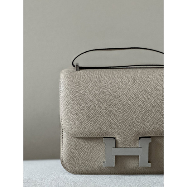 Hermes Constance 19 Epsom Rose Sakura 3Q Gold Hardware Beige
