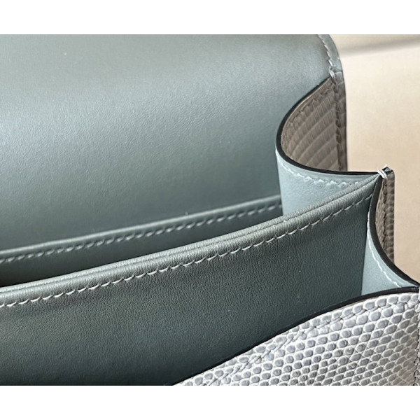Hermes Bolide Mini HSS Clemence Nior (89) And Nata(I2)Palladium Hardware Grey