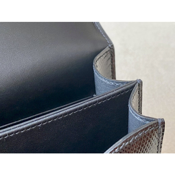 Hermes Bolide Mini HSS Evercolor Mushroom (0T), Mauve Pale(09) And Gold(37) Palladium Hardware Black