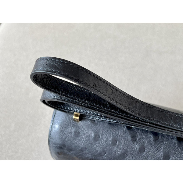 Hermes Constance 19 Epsom Vert Comics(0Z) Palladium Hardware Black
