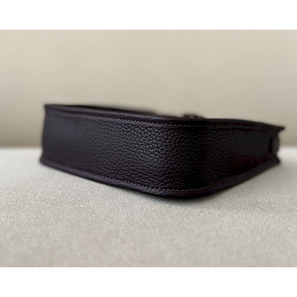 Hermes Evelyne TPM Clemence D2 New Jean Gold Hardware Dark Purple
