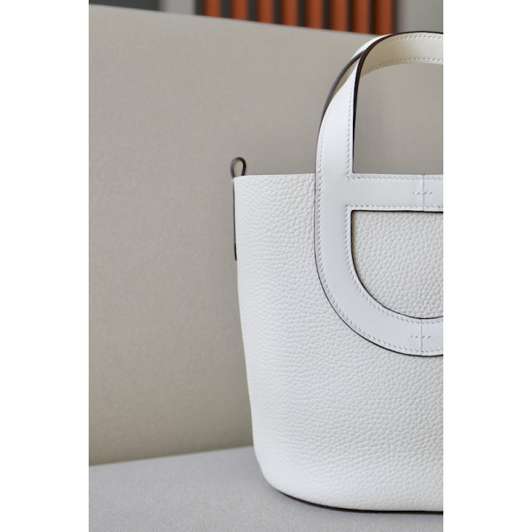Hermes Kelly Pochette Matte Alligator Mauve Pale (09) Palladium Hardware White