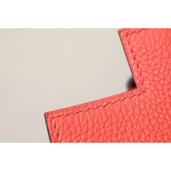 Hermes Picotin Lock 22 Clemence Bleu du Nord(P3) Gold Hardware Red
