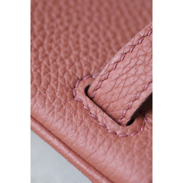 Hermes Picotin Lock 22 Clemence Bleu du Nord(P3) Palladium Hardware Red