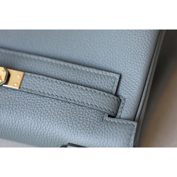 Hermes Picotin Lock 18 Clemence and Matt Alligator Nior(89)Gold Hardware Blue
