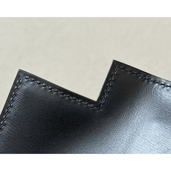 Hermes Kelly 32 Togo Cafe(4A) Palladium Hardware Black