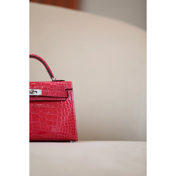 Hermes Birkin 30 Togo Feu (9J) Palladium Hardware Red