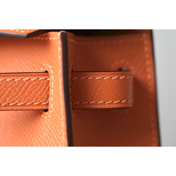 Hermes Birkin 30 Ostrich Orange (93) Gold Hardware
