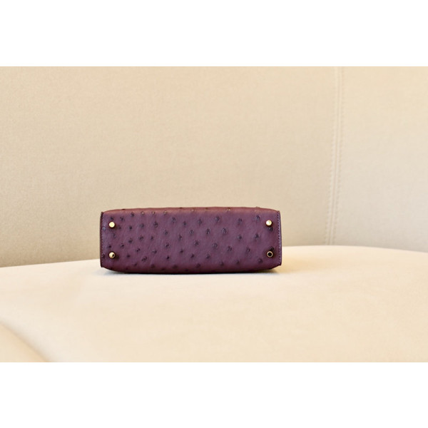 Hermes 24/24 Mini 21 Evercolor And Swift Dark Purple Nuit (2Z) And Navy(7U)Palladium Hardware