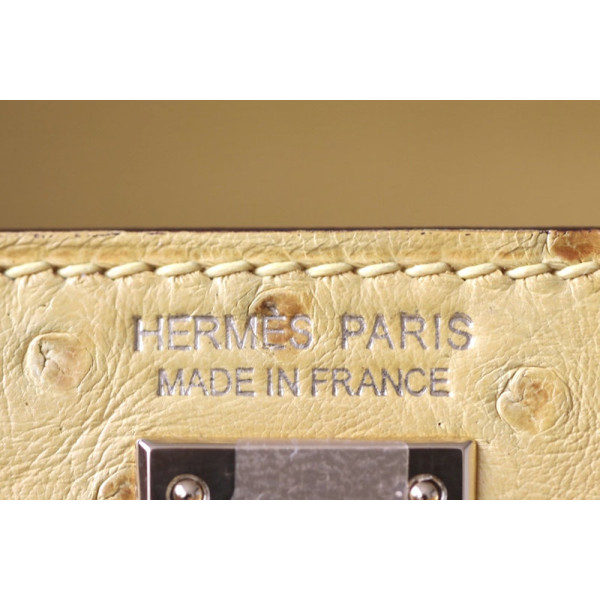 Hermes Kelly Mini HSS Epsom Ecorce(4C), Etoupe(18) And Nior(89) Gold Hardware Yellow