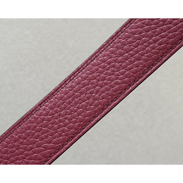 Hermes Kelly Himalayan Crocodile 28 Palladium Hardware Burgundy Red