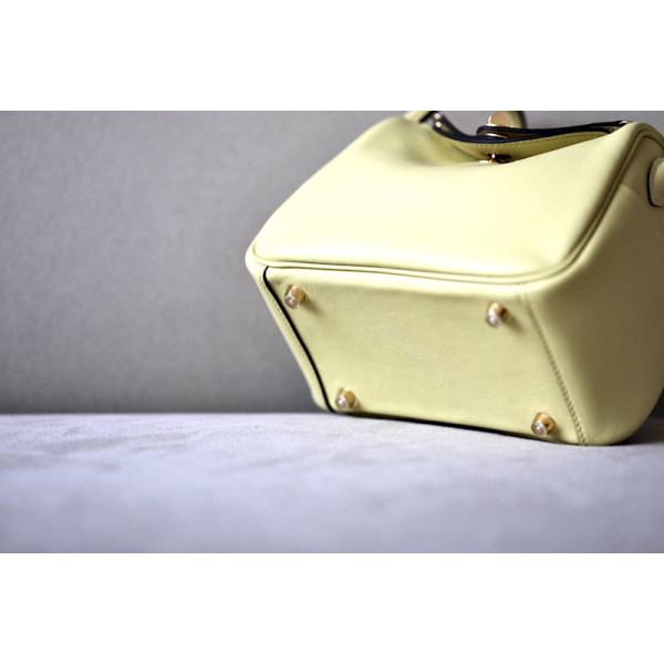 Hermes Lindy 26 Clemence Anemone (P9) Palladium Hardware Yellow