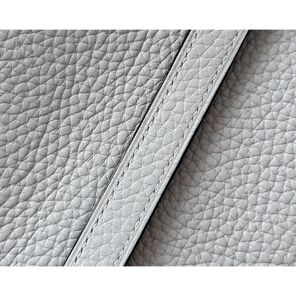 Hermes Picotin Lock 18 Clemence Beige Marfa(8Q) Gold Hardware White