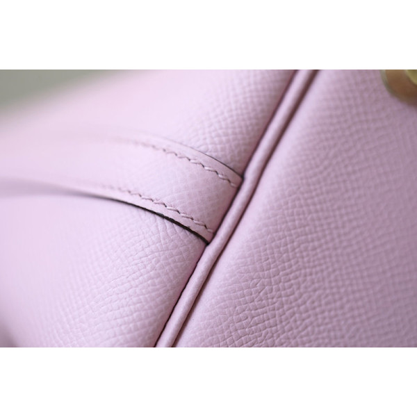 Hermes Picotin Lock 18 Clemence Rouge H(55) Gold Hardware Light Pink