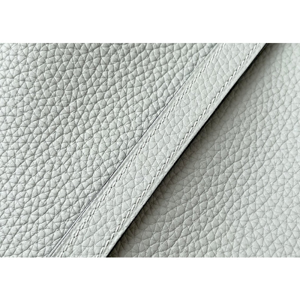 Hermes Roulis Mini Swift Chai (0M) Palladium Hardware White