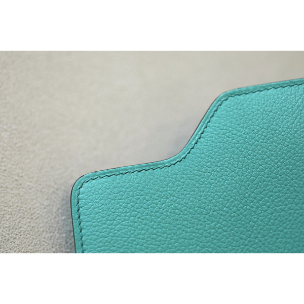 Hermes Roulis Mini Evercolor Beton (8L) Gold Hardware Green