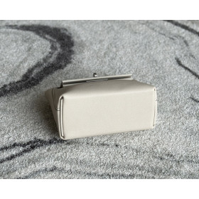 Hermes Kelly Mini HSS Ostrich Beton(8L) And Gris Asphalte(M8)Palladium Hardware Beige