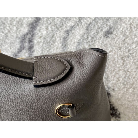 Hermes Jige Elan 29 Clutch Swift Gris Asphalte (M8) Elephant Gray