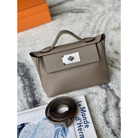 Hermes Jige Elan 29 Clutch Swift Gris Mouette (4Z) Elephant Gray