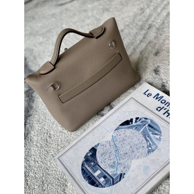 Hermes Jige Elan 29 Clutch Swift Gris Mouette (4Z) Elephant Gray