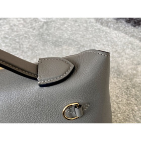 Hermes Jige Elan 29 Clutch Swift Gris Perle (80) Elephant Gray