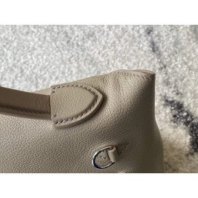 Hermes Jige Elan 29 Clutch Swift Rose Lipstick (U5) Elephant Gray