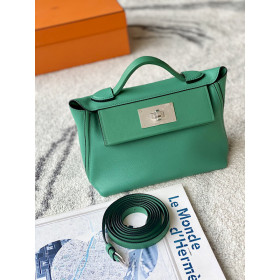 Hermes Jige Elan 29 Clutch Swift Rose Magnolia (9I) Green