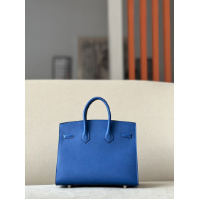 Hermes Birkin 25 Epsom Blue France(71) Gold Hardware Sellier