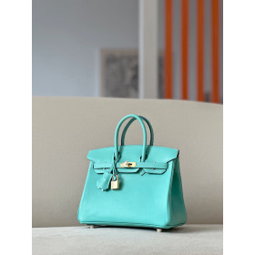 Hermes Birkin 25 Swift Mint Green Atoll(3P) Gold Hardware