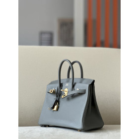 Hermes Birkin 25 Swift Gris Meyer(0L) Gold Hardware Dark Grey