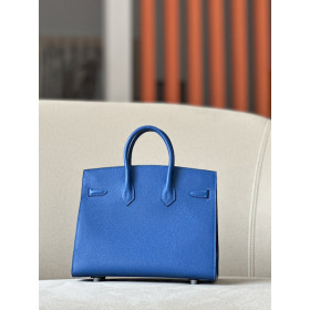 Hermes Birkin 30 Epsom Blue France(71) Palladium Hardware Sellier