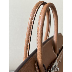 Hermes Birkin 30 Togo Gold(37) Palladium Hardware Brown
