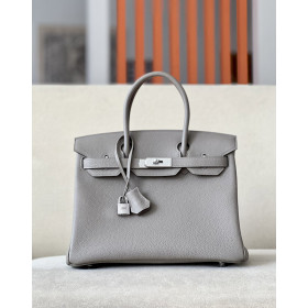 Hermes Birkin 30 Togo Gris Asphalte(M8) Palladium Hardware Grey